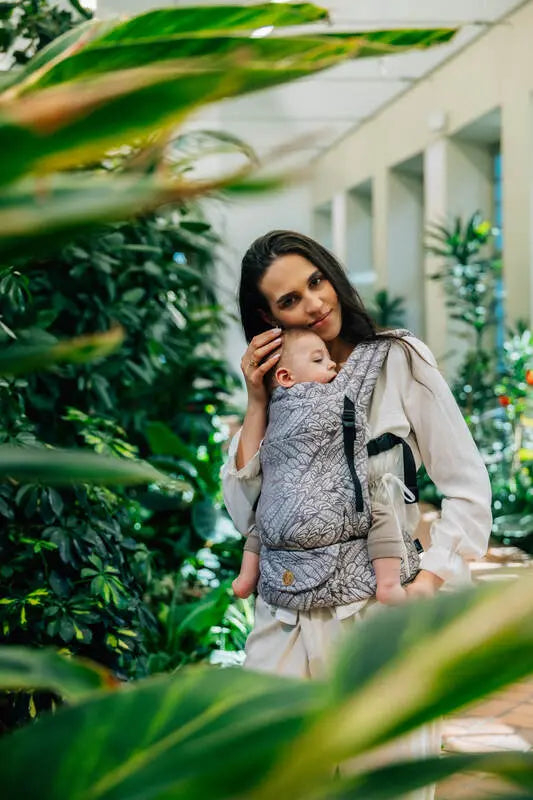 LennyLight Carrier, jacquard weave, 100% bamboo viscose - WILD SOUL - GAJUSZ - Woven Baby Standard   lenny_light    #