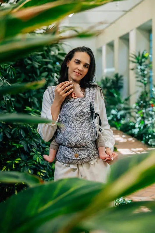 LennyLight Carrier, jacquard weave, 100% bamboo viscose - WILD SOUL - GAJUSZ - Woven Baby Standard   lenny_light    #
