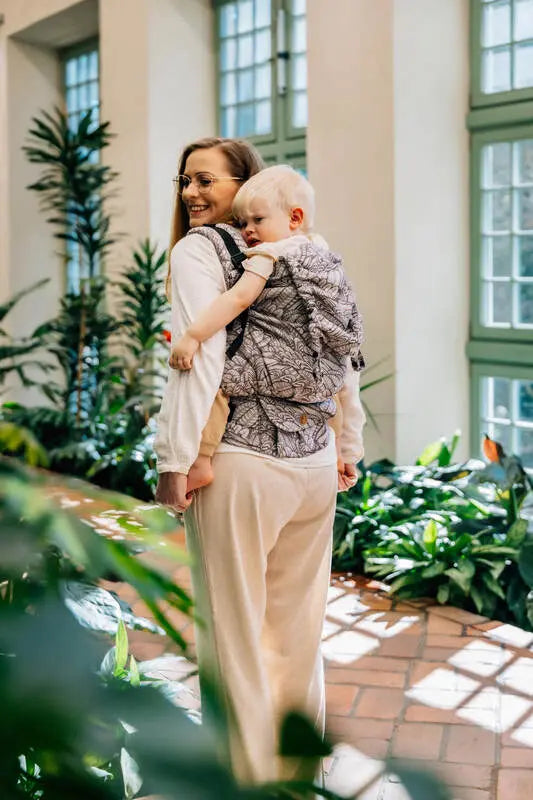 LennyPreschool Carrier, jacquard weave (100% bamboo viscose) - WILD SOUL - GAJUSZ - Woven Baby Preschool   lenny_preschool    #