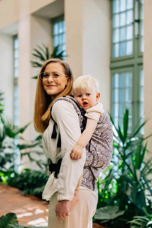 LennyPreschool Carrier, jacquard weave (100% bamboo viscose) - WILD SOUL - GAJUSZ - Woven Baby Preschool   lenny_preschool    #