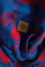 Ring Sling, Jacquard Weave (41% combed cotton, 21% merino wool, 21% cashmere, 17% mulberry silk) with gathered shoulder - EXPERIMENT no. 33 - standard 1.8m - Woven Baby Default Title   ring_slings    #
