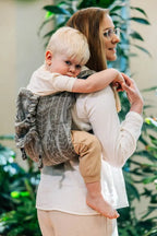 Lenny Buckle Onbuhimo PRO baby carrier, jacquard weave (63% cotton, 37% silk) - SKETCHES OF NATURE - EPIC - Woven Baby Standard   buckle_onbu_pro_carriers    #