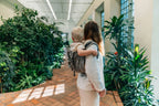 Lenny Buckle Onbuhimo PRO baby carrier, jacquard weave (63% cotton, 37% silk) - SKETCHES OF NATURE - EPIC - Woven Baby Standard   buckle_onbu_pro_carriers    #