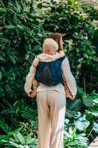 Lenny Buckle Onbuhimo PRO baby carrier, jacquard weave (54% cotton, 46% TENCEL™ Lyocell) - RAINFOREST - NOCTURNAL - Woven Baby Standard   buckle_onbu_pro_carriers    #