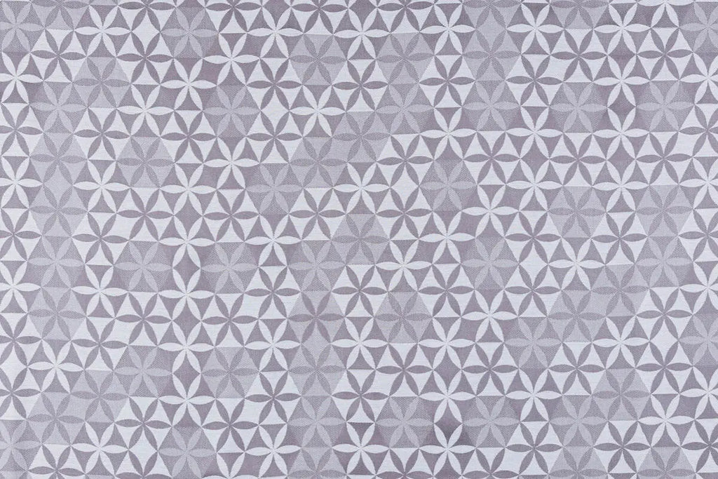 Baby Wrap, Jacquard Weave (55% cotton, 45% TENCEL™ Lyocell) - HEXAFLOWERS - MIRROR (grade B) - Woven Baby M - 6   long_woven_wraps    #