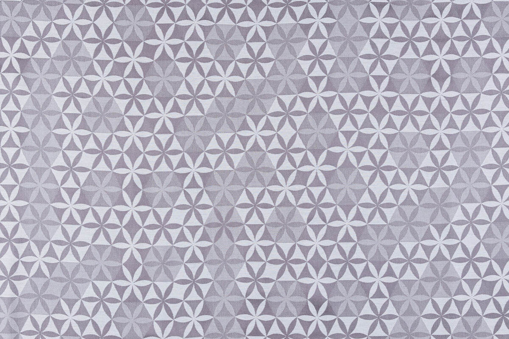 Baby Wrap, Jacquard Weave (55% cotton, 45% TENCEL™ Lyocell) - HEXAFLOWERS - MIRROR (grade B) - Woven Baby Size - M   long_woven_wraps    #