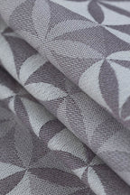 LennyLight Carrier, jacquard weave, (55% cotton, 45% TENCEL™ Lyocell) - HEXAFLOWERS - MIRROR (grade B) - Woven Baby Size - Standard   lenny_light    #