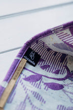 Baby Wrap, Jacquard Weave (39% merino wool, 28% combed cotton, 23% linen, 10% tussah silk) - EXPERIMENT no. 35 - Woven Baby XS - 4   long_woven_wraps    #