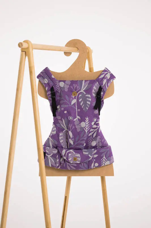 LennyLight Carrier, jacquard weave (39% merino wool, 28% combed cotton, 23% linen, 10% tussah silk) - EXPERIMENT no. 35 - Woven Baby Size - Standard   lenny_light    #