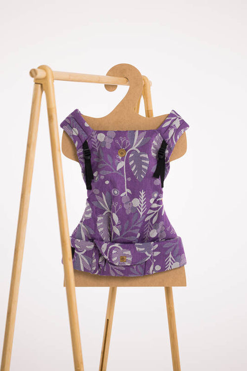 LennyLight Carrier, jacquard weave (39% merino wool, 28% combed cotton, 23% linen, 10% tussah silk) - EXPERIMENT no. 35 - Woven Baby Size - Standard   lenny_light    #