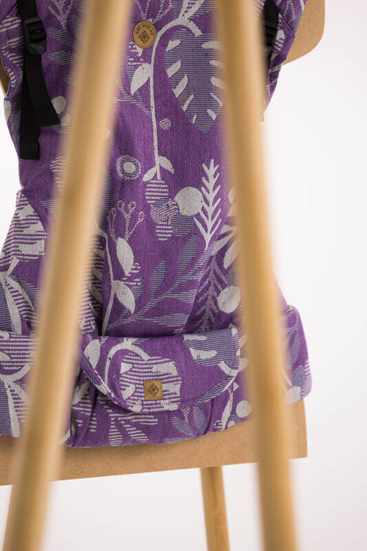 LennyLight Carrier, jacquard weave (39% merino wool, 28% combed cotton, 23% linen, 10% tussah silk) - EXPERIMENT no. 35 - Woven Baby Standard   lenny_light    #