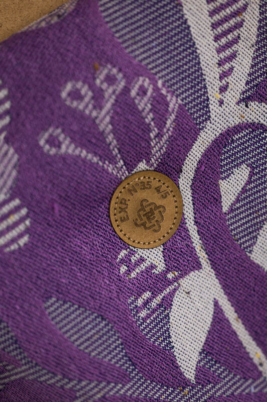LennyLight Carrier, jacquard weave (39% merino wool, 28% combed cotton, 23% linen, 10% tussah silk) - EXPERIMENT no. 35 - Woven Baby Standard   lenny_light    #