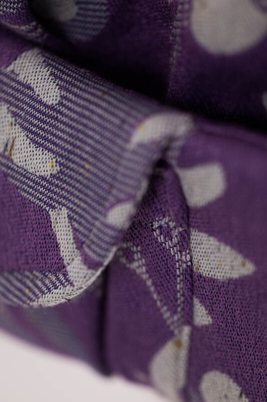 LennyLight Carrier, jacquard weave (39% merino wool, 28% combed cotton, 23% linen, 10% tussah silk) - EXPERIMENT no. 35 - Woven Baby Standard   lenny_light    #