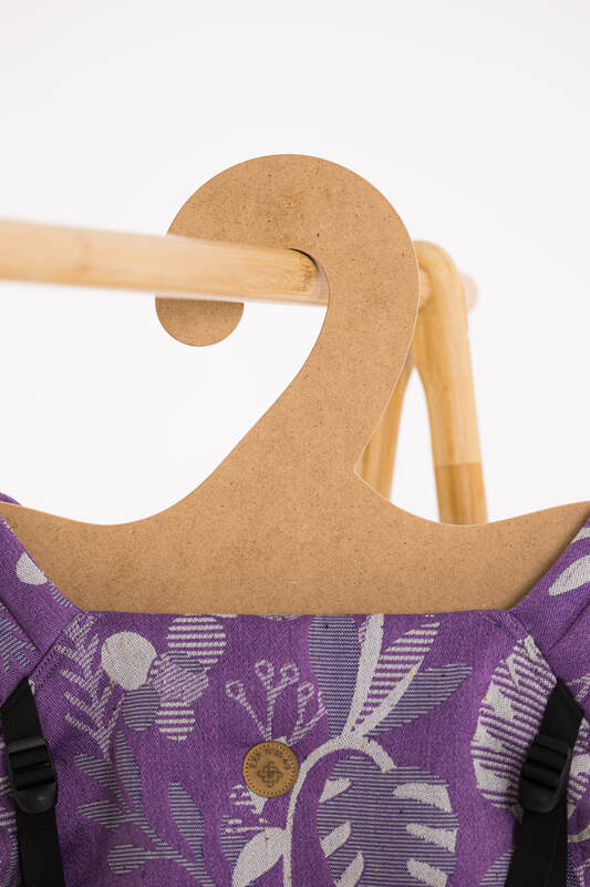 LennyLight Carrier, jacquard weave (39% merino wool, 28% combed cotton, 23% linen, 10% tussah silk) - EXPERIMENT no. 35 - Woven Baby Standard   lenny_light    #