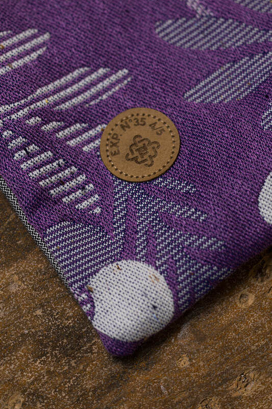 LennyLight Carrier, jacquard weave (39% merino wool, 28% combed cotton, 23% linen, 10% tussah silk) - EXPERIMENT no. 35 - Woven Baby Standard   lenny_light    #