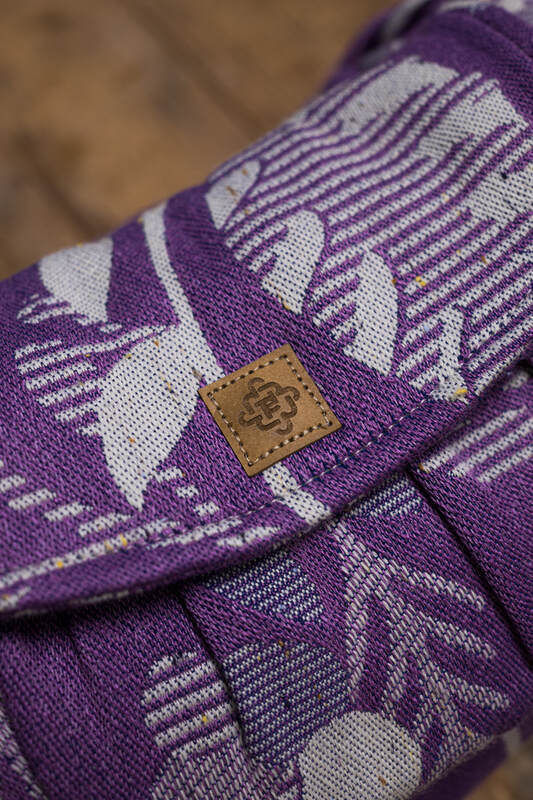 LennyLight Carrier, jacquard weave (39% merino wool, 28% combed cotton, 23% linen, 10% tussah silk) - EXPERIMENT no. 35 - Woven Baby Standard   lenny_light    #