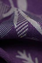Baby Wrap, Jacquard Weave (39% merino wool, 28% combed cotton, 23% linen, 10% tussah silk) - EXPERIMENT no. 35 - Woven Baby XS - 4   long_woven_wraps    #