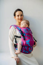 LennyLight Carrier, jacquard weave (56% merino wool, 27% combed cotton, 17% noil silk) - EXPERIMENT no. 36 - Woven Baby Standard   lenny_light    #
