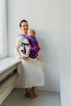 LennyLight Carrier, jacquard weave (56% merino wool, 27% combed cotton, 17% noil silk) - EXPERIMENT no. 36 - Woven Baby Standard   lenny_light    #