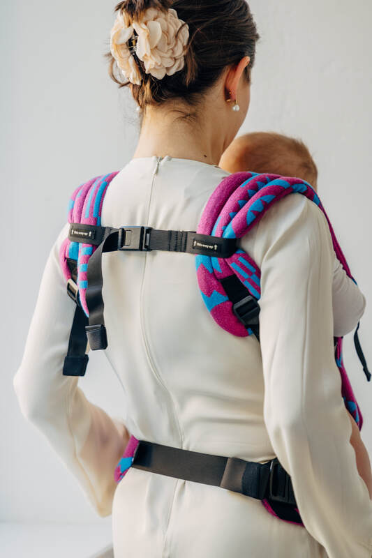 LennyLight Carrier, jacquard weave (56% merino wool, 27% combed cotton, 17% noil silk) - EXPERIMENT no. 36 - Woven Baby Standard   lenny_light    #