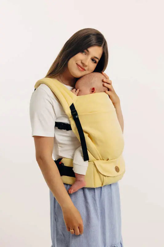 LennyLight Carrier, broken-twill weave (79% cotton, 21% bamboo viscose) - LOLLIPOP - Woven Baby Standard   lenny_light    #