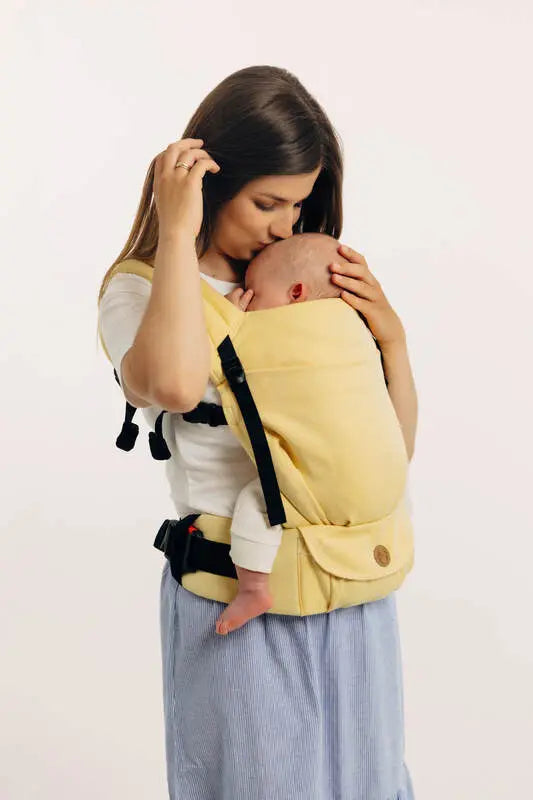 LennyLight Carrier, broken-twill weave (79% cotton, 21% bamboo viscose) - LOLLIPOP - Woven Baby Standard   lenny_light    #