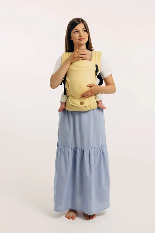 LennyLight Carrier, broken-twill weave (79% cotton, 21% bamboo viscose) - LOLLIPOP - Woven Baby Standard   lenny_light    #