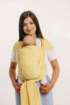 Baby Sling, Broken Twill Weave, (79% cotton, 21% bamboo viscose) - LOLLIPOP - Woven Baby M - 6   long_woven_wraps    #