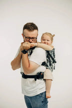 LennyPreschool Carrier, jacquard weave (100% cotton) - CLOCKWORK - FIX IT - Woven Baby Preschool   lenny_preschool    #
