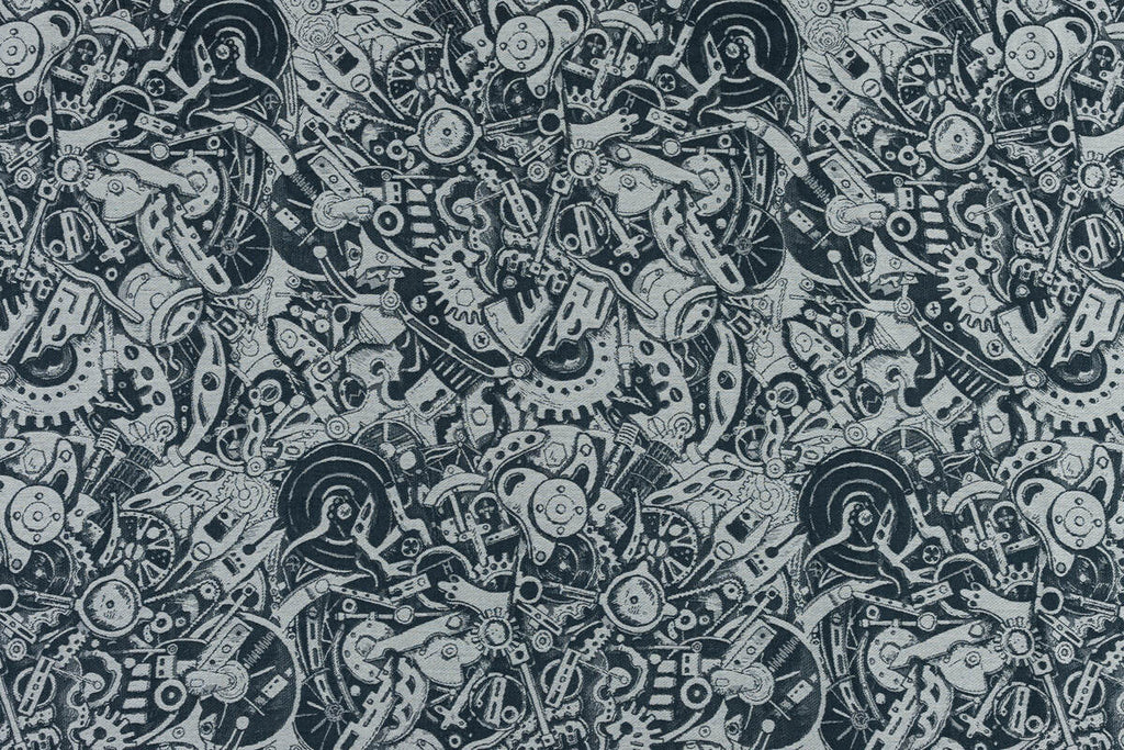 Baby Wrap, Jacquard Weave (100% cotton) - CLOCKWORK - FIX IT - Woven Baby XS - 4   long_woven_wraps    #