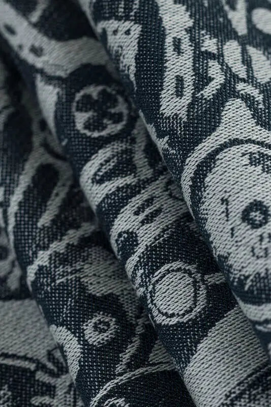 LennyLight Carrier, jacquard weave 100% cotton - CLOCKWORK - FIX IT - Woven Baby Standard   lenny_light    #
