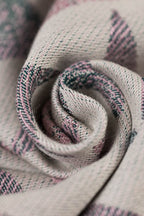 Ring Sling, Jacquard Weave (61% cotton, 39% bamboo viscose), with gathered shoulder - EAGLE ROCKS - PEAK - standard 1.8m - Woven Baby    ring_slings    #