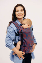 LennyLight Carrier, jacquard weave 100% cotton - RAPUNZEL - SWIRL - Woven Baby Size - Standard   lenny_light    #
