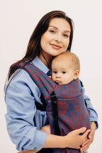 LennyLight Carrier, jacquard weave 100% cotton - RAPUNZEL - SWIRL - Woven Baby Size - Standard   lenny_light    #