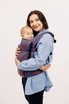 LennyLight Carrier, jacquard weave 100% cotton - RAPUNZEL - SWIRL - Woven Baby Size - Standard   lenny_light    #