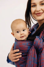 Baby Wrap, Jacquard Weave (100% cotton) - RAPUNZEL - SWIRL - Woven Baby XS - 4   long_woven_wraps    #