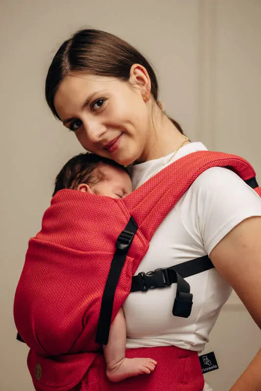 My First Baby Carrier - LennyLight, herringbone weave 100% cotton - LITTLE HERRINGBONE SEDONA - Woven Baby Standard   lenny_light    #