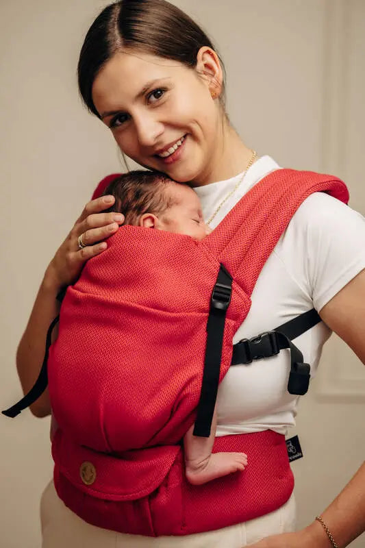 My First Baby Carrier - LennyLight, herringbone weave 100% cotton - LITTLE HERRINGBONE SEDONA - Woven Baby Standard   lenny_light    #