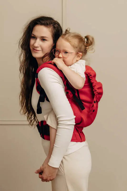 LennyPreschool Carrier, herringbone weave 100% cotton - LITTLE HERRINGBONE SEDONA - Woven Baby Size - Preschool   lenny_preschool    #