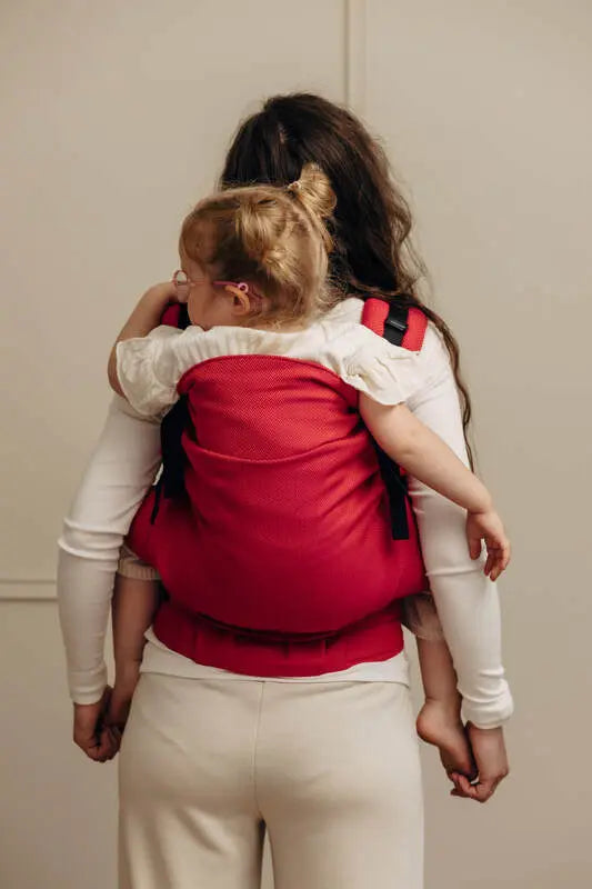 LennyPreschool Carrier, herringbone weave 100% cotton - LITTLE HERRINGBONE SEDONA - Woven Baby Preschool   lenny_preschool    #