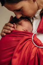 Ring Sling, Herringbone Weave (100% cotton) - with gathered shoulder - LITTLE HERRINGBONE SEDONA - standard 1.8m - Woven Baby    ring_slings    #