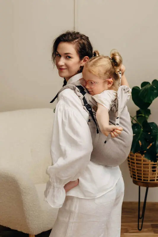 Lenny Buckle Onbuhimo PRO baby carrier, broken-twill weave (100% cotton) - PEANUT BUTTER - Woven Baby Baby   buckle_onbu_pro_carriers    #