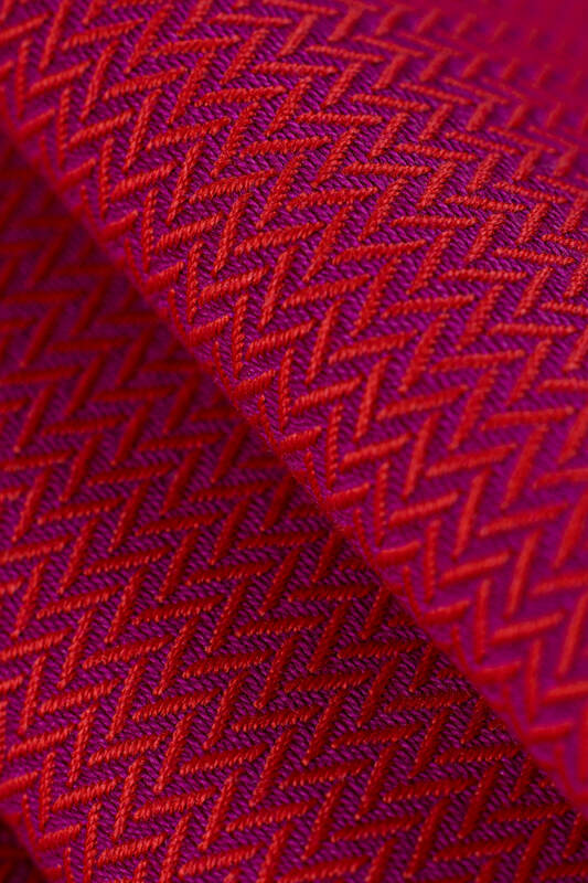 Baby Sling, Herringbone Weave (100% cotton) - LITTLE HERRINGBONE SEDONA (grade B) - Woven Baby Size - L   long_woven_wraps    #