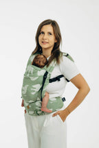 LennyLight Carrier, jacquard weave (80% cotton, 20% lyocell) - BIRDY - FLY HIGH - Woven Baby Standard   lenny_light    #