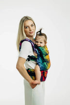 LennyUpGrade PRO Carrier, jacquard weave 100% cotton - JURASSIC - NEW ERA - Woven Baby Standard   lenny_upgrade_pro    #