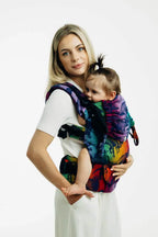 LennyUpGrade PRO Carrier, jacquard weave 100% cotton - JURASSIC - NEW ERA - Woven Baby Standard   lenny_upgrade_pro    #