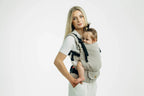 LennyUpGrade PRO Carrier, broken-twill weave 100% cotton - PEANUT BUTTER - Woven Baby Standard   lenny_upgrade_pro    #