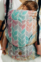 LennyUpGrade PRO Carrier, jacquard weave 100% cotton - TANGLED - PLAIT - Woven Baby Size - Standard   lenny_upgrade_pro    #