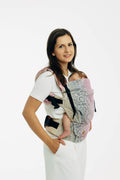 LennyUpGrade PRO Carrier, jacquard weave 100% cotton - WILD WINE - VINEYARD