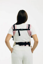LennyUpGrade PRO Carrier, jacquard weave 100% cotton - WILD WINE - VINEYARD - Woven Baby Standard   lenny_upgrade_pro    #